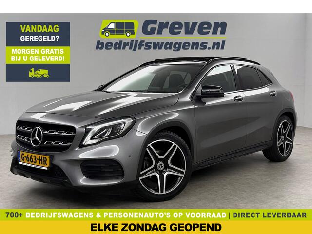 Mercedes-Benz GLA-KLASSE 180 AMG Night Upgrade Pano LED Camera Carplay Clima Cruise Navigatie PDC 19''LMV