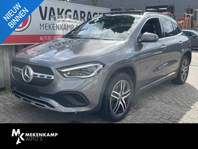 Mercedes-Benz GLA-KLASSE 250 e Progressive 18"/Trekhaak/Matrix LED/Leder + stoelverwarming + koeling/Panoramadak/Dodehoek/Camera/Elektrische klep/Apple Carplay & Android