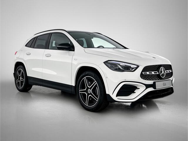 Mercedes-Benz GLA-KLASSE 250 e Business Solution AMG | Nightpakket | Premium Plus pakket | Parkeerpakket met 360°-camera | Dodehoekassistent | Keyless-Go comfortpakket | Head-up display | Spiegelpakket | Extra USB-poorten |