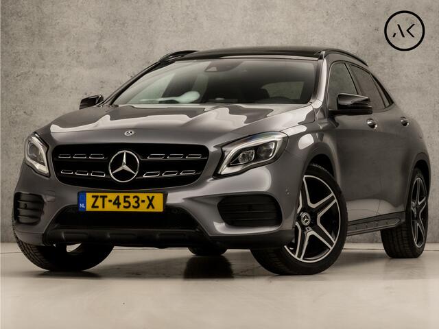 Mercedes-Benz GLA-KLASSE 180 AMG Night Upgrade Automaat (SCHUIFDAK, GROOT NAVI, CLIMATE, CAMERA, LEDER/ALCANTARA, STOELVERWARMING, SPORTSTOELEN, GETINT GLAS, ELEK ACHTERKLEP, NIEUWE APK, NIEUWSTAAT)