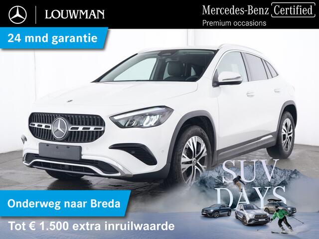Mercedes-Benz GLA-KLASSE 250 e Plug-In Hybride Trekhaak | Sfeerverlichting | Achteruitrijcamera | Keyless-Go | Ledkoplampen | Stuur en Stoelverwarming. Inclusief 24 maanden MB Certified garantie voor Europa.