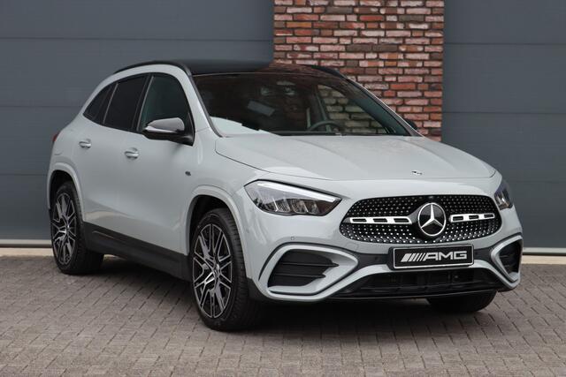 Mercedes-Benz GLA-KLASSE 250 e AMG Line | Panoramadak | Burmester | Distronic | Memory | Trekhaak | Keyless Go | Camera | Sfeerverlichting | Dodehoekassistent |