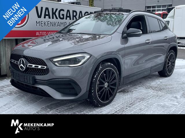 Mercedes-Benz GLA-KLASSE 250 e AMG Line 20"/Panoramadak/Memory stoel l+r/Matrix LED/Keyless/Sfeerverlichting/Stoelverwarming/Camera/Elektrische klep