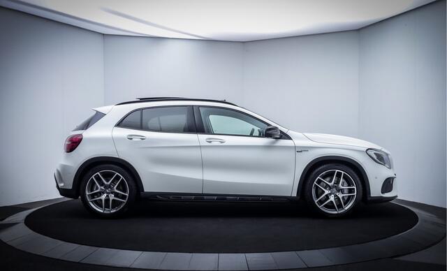 Mercedes-Benz GLA-KLASSE AMG 45 4MATIC Premium Plus PANO | HARMANKARDON | MEMORY | ACC | STOELVERW. | DAB | NIGHT