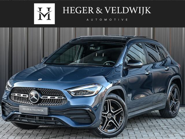 Mercedes-Benz GLA-KLASSE 250 e AMG Line · Panoramadak · Elektr. verst. stoelen · Ambiance sfeerverlichting · Stoelverwarming · Achteruitrijcamera ·