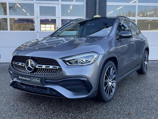 Mercedes-Benz GLA-KLASSE 200 Business Solution AMG | Panoramadak | Night-Pakket | Stoelverwarming | LED koplampen