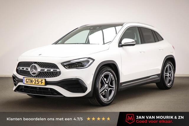 Mercedes-Benz GLA-KLASSE 180 AMG Line | PANORAMADAK | HALF LEDER | STOELVERWARMING | APPLE