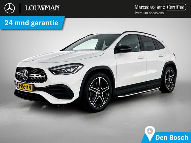 Mercedes-Benz GLA-KLASSE 200 AMG | Night pakket | Trekhaak | Sidesteps | Parkeerpakket met achtercamera | Spiegelpakket Inclusief 24 maanden MB Certified garantie voor Europa.