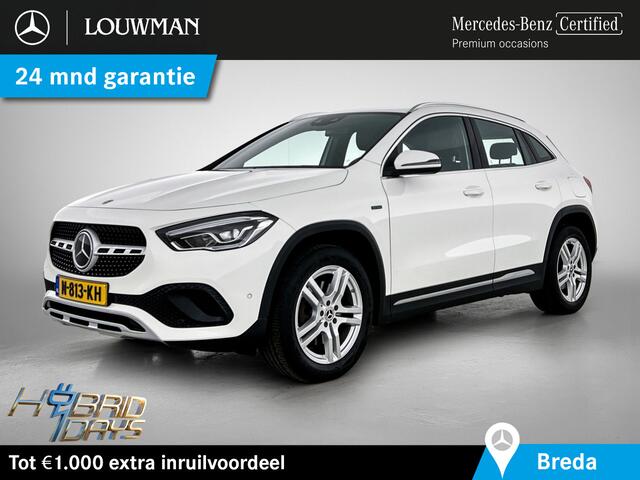 Mercedes-Benz GLA-KLASSE 250 e Style | Achteruitrijcamera | Rijassistentiepakket | Trekhaak | Stoelverwarming | Inclusief 24 maanden MB Certified garantie voor Europa.