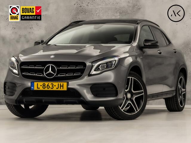 Mercedes-Benz GLA-KLASSE 200 AMG Sport 156Pk Automaat (PANORAMADAK, APPLE CARPLAY, GROOT NAVI, CAMERA, LEDER, SPORTSTOELEN, ZWART HEMEL, GETINT GLAS, STOELVERWARMING, NIEUWSTAAT)
