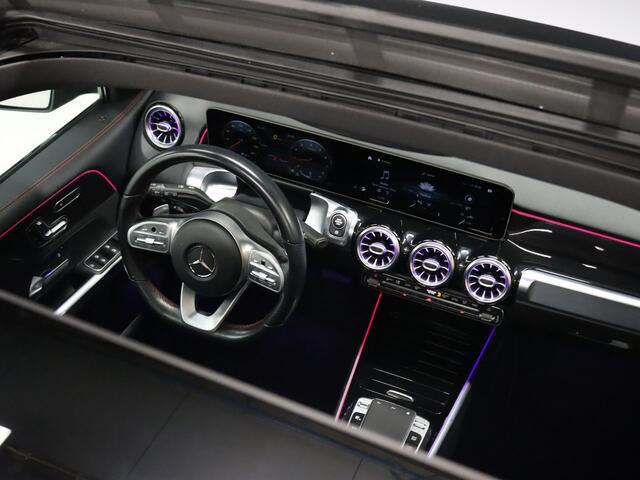 Mercedes-Benz GLB-Klasse 200 AMG Sport [SCHUIFKANTELDAK, BURMESTER SOUND, APPLE CARPLAY, ANDROID, MEMORY SEATS, HALF LEDER, CAMERA, STOELVERWARMING, PDC V+A, CRUISE, NIEUWSTAAT]