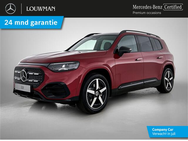 Mercedes-Benz GLB-Klasse 250+ Business Solution AMG Nightpakket 85.5 kWh | Panoramadak | Dode Hoek Ass | Memory | Alarm | Keyless GO | Sfeerverlichting | Inclusief 24 maanden Mercedes-Benz Certified garantie voor Europa.