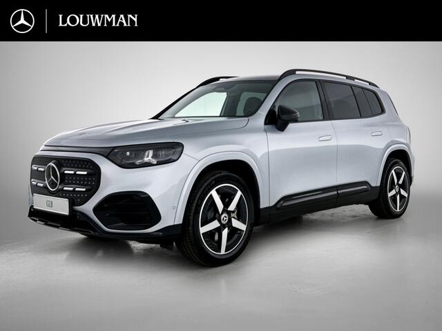 Mercedes-Benz GLB-Klasse 250+ Business Solution AMG 7p. 85.5 kWh | Premium Plus pakket | Winterpakket | Nightpakket | Parkeerpakket | Trekhaak | Vast panoramadak | GUARD 360° | 19" vijfspaaks lichtmetalen AMG-velgen | Burmester® 3D surround sound |