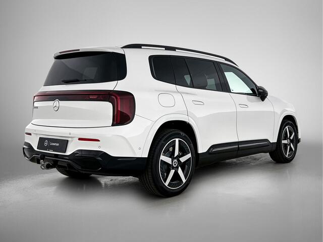 Mercedes-Benz GLB-Klasse 200 Business Solution AMG 7p. 58 kWh | Premium pakket | Trekhaak | Winterpakket | Nightpakket | Vast panoramadak | GUARD 360° | 19" vijfspaaks lichtmetalen AMG-velgen | Warmtewerend, donkergetint glas |