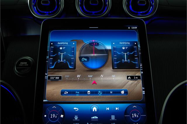 Mercedes-Benz GLC-KLASSE 300e 4MATIC AMG Line 313pk/Night-pakket/Memory/Burmester/Digital Light/Grafiet grijs...