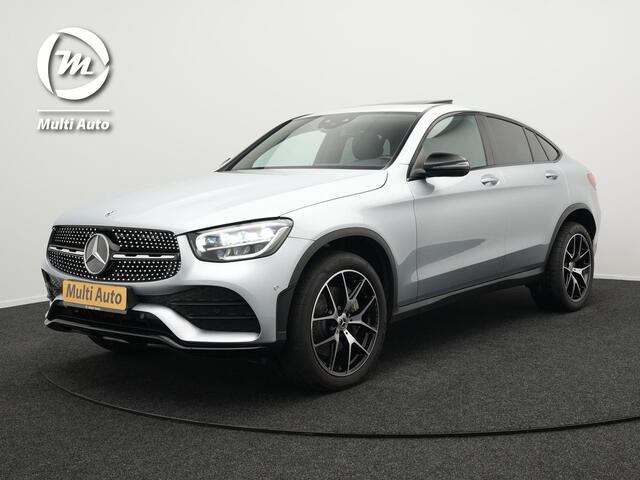 Mercedes-Benz GLC-KLASSE Coupé 300e 4MATIC AMG Plug In Hybrid PHEV | Schuifdak | Apple Carplay | Head Up | 20"L.M | Lederen Sportstoelen Verwarmd | Sfeerverlichting | Camera |
