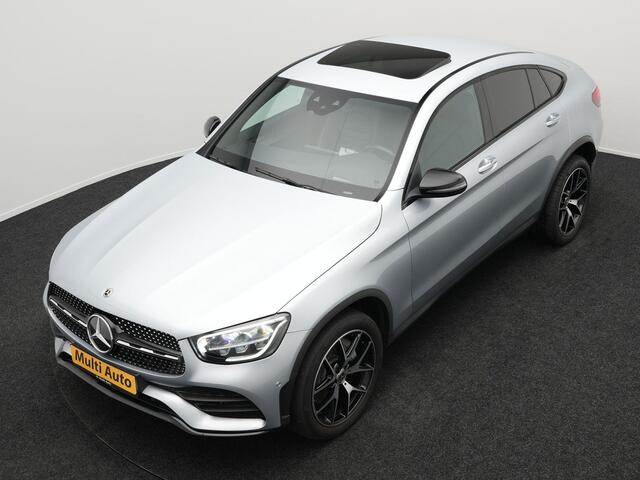 Mercedes-Benz GLC-KLASSE Coupé 300e 4MATIC AMG Plug In Hybrid PHEV | Schuifdak | Apple Carplay | Head Up | 20"L.M | Lederen Sportstoelen Verwarmd | Sfeerverlichting | Camera |