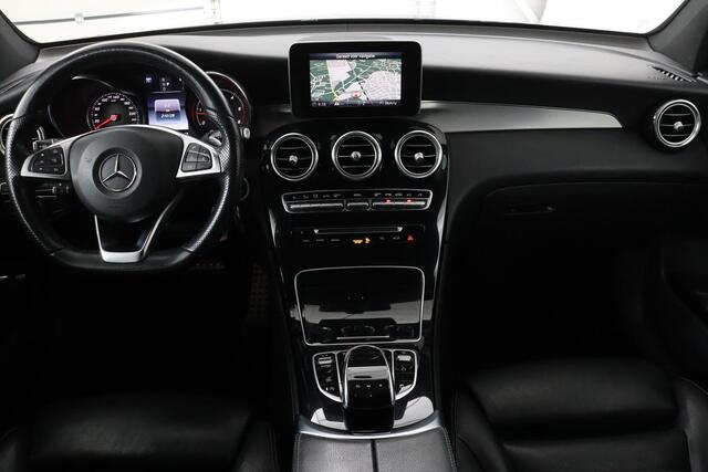Mercedes-Benz GLC-KLASSE Coupé 250d 4Matic AMG | Schuifdak | Trekhaak | Leder | Stoelverwarming | Full LED | Navigatie | 360 camera | Dodehoek detectie