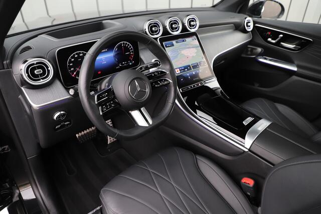 Mercedes-Benz GLC-KLASSE 300e AMG 4-Matic Aut9 | 313PK | Achterasbesturing | Luchtvering | Head-up | Keyles-go | Pano | Burmester | Distronic | Leder | Digital-ligt | 2023.