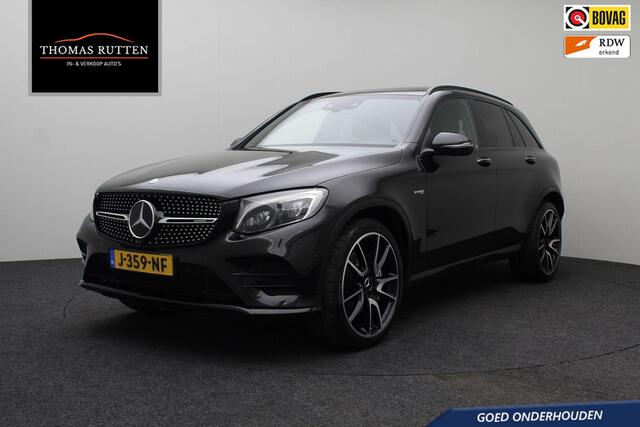Mercedes-Benz GLC-KLASSE AMG 43 4MATIC 2017 Burmester | 360 camera | Panoramadak | Memory | Sfeer | Trekhaak | Carbon | Cruise control | Navigatie | Luchtvering
