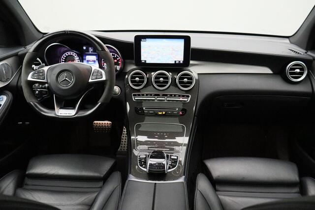 Mercedes-Benz GLC-KLASSE AMG 43 4MATIC 2017 Burmester | 360 camera | Panoramadak | Memory | Sfeer | Trekhaak | Carbon | Cruise control | Navigatie | Luchtvering