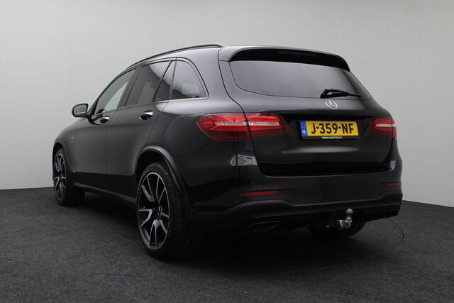 Mercedes-Benz GLC-KLASSE AMG 43 4MATIC 2017 Burmester | 360 camera | Panoramadak | Memory | Sfeer | Trekhaak | Carbon | Cruise control | Navigatie | Luchtvering