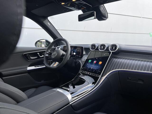 Mercedes-Benz GLC-KLASSE 400 e 4MATIC Sport Edition | AMG Line | Leder Zwart | Premium Plus | Night Pakket | Winter Pakket | Panoramadak | Trekhaak | 360° Camera | DISTRONIC Afstandsassistent | Elektrisch Verstelbare Stoelen + Memory | Apple CarPlay | Android Auto