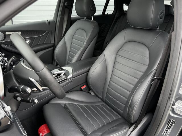 Mercedes-Benz GLC-KLASSE Coupé 350 d 4M AMG Schuifdak | Luchtvering | Trekhaak | Distronic | Burmester | Night | Standkachel | 360 Camera | DAB | Keyless | Treeplanken | Sfeerverlichting | 20" Multispaak | LED ILS | Zeer Compleet! | V6 Diesel