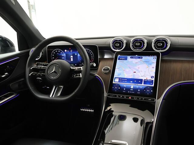Mercedes-Benz GLC-KLASSE 300e 4MATIC AMG Line | Burmester | Panoramadak | Trekhaak | Memory | Keyless | Night pakket |