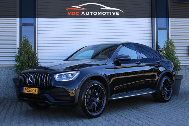 Mercedes-Benz GLC-KLASSE Coupé 300e 4M AMG Schuifdak | Trekhaak | Bruin Leder | 360 Camera | Night | 21" AMG Velgen | BTW