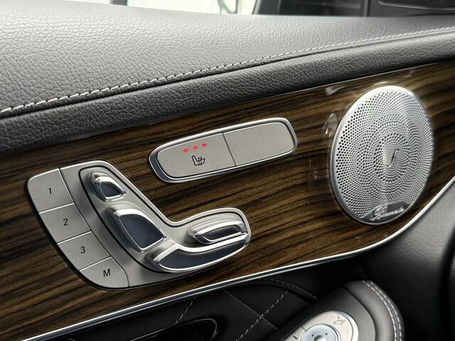 Mercedes-Benz GLC-KLASSE BWJ 2018 AMG 63 510 PK S 4MATIC+ AUTOMAAT | TREKHAAK | STOELVERW. | LEDER | SCHUIF/KANTELDAK | ELEKTRISCHE STOELEN | ELEKTRISCHE ACHTERKLEP | BURMESTER | NAVI | CLIMA | CRUISE