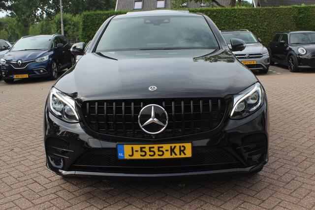 Mercedes-Benz GLC-KLASSE Coupé AMG 43 4MATIC / Schuifdak / 360Camera / Head-up / Burmester / Carbon intr. / 21'' / Memory seats / Keyless / Treeplanken / LED / Dodehoek / DAB / Stoelverwarming / ACC