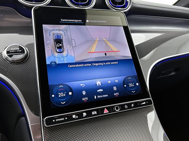 Mercedes-Benz GLC-KLASSE 300e 4MATIC Sport Edition | Premium Plus pakket | Stoelventilatie/- verwarming voor | Trekhaak | Rijassistentiepakket Plus | Nightpakket | Winter pakket | Head-up display | Nappaleder zwart |