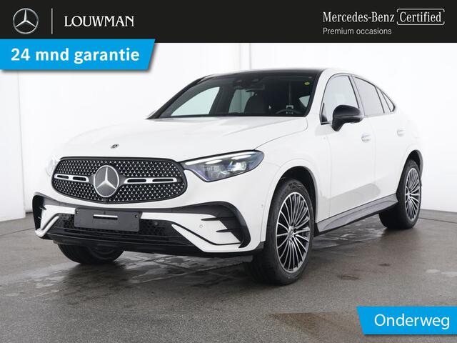 Mercedes-Benz GLC-KLASSE Coupé 300 e 4MATIC AMG Plug-In Hybride | AMG Line | Night Pakket | Panorama Schuif-Kanteldak Rijassistentiepakket plus | Head-up-Display. Inclusief 24 maanden MB Certified garantie voor Europa.