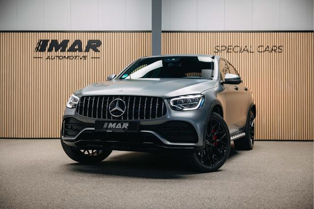 Mercedes-Benz GLC-KLASSE Coupé 300e 4MATIC Business Solution AMG | Grijs matte | Trekhaak | Stoelverwarming voor & achter |