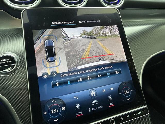 Mercedes-Benz GLC-KLASSE 300e AMG 4Matic // Burmester // Trekhaak // Panoramadak // Distronic // Rijassistentie pakket // Leder // Memory // 360 Camera // Alarm // Treeplanken