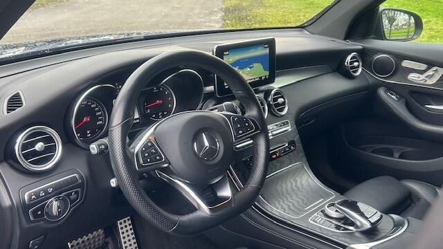Mercedes-Benz GLC-KLASSE 250 4MATIC AMG-LINE 1E EIGENAAR!! NAVIGATIE COMAND, LEER, STOELVERWARMING, MEMORY STOELEN LINKS/RECHTS, SFEERVERLICHTING, NIGHTPAKKET, DODEHOEK ASSIST, RIJBAAN ASSIST, PARKEERHULP V/A, 360 GRADEN CAMERA, ELEC. ACHTERKLEP, LED LICHT, 19"AMG-VELGEN, ENZ. EN