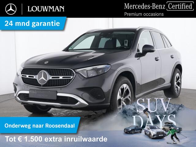 Mercedes-Benz GLC-KLASSE 300 e 4MATIC Plug-In Hybride | Panoramadak | Rijassistentie Pack | Distronic | Alarm | 360°-Camera | Car Play | Inclusief 24 maanden Mercedes-Benz Certified garantie voor Europa.