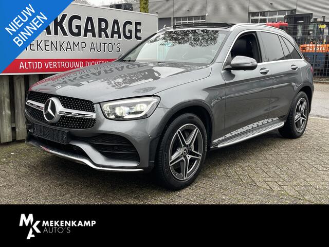 Mercedes-Benz GLC-KLASSE 300e 4MATIC AMG Line 19"/Panoramadak/Luchtvering/Trekhaak/Burmester/Keyless/Matrix LED/Stoelverwarming/Camera/Elektrische klep/Apple Carplay & Android Auto