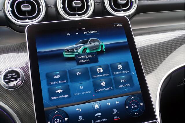 Mercedes-Benz GLC-KLASSE GLC 300 e 4M AMG Line | Luchtvering Achteras Trekhaak Burmester Head-Up Memory