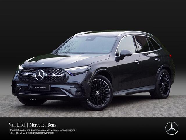 Mercedes-Benz GLC-KLASSE GLC 300 e 4M AMG Line | Achterasbesturing Luchtvering Burmester Trekhaak Memory Distronic