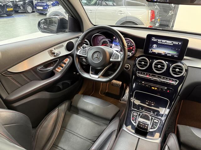 Mercedes-Benz GLC-KLASSE AMG 43 4MATIC, 368Pk, 2017, Liefhebbers auto, Rode gordels, Navigatie, Distronic, Trekhaak, LED koplampen, Memory stoelen, Stoelverwarming, Climate control,