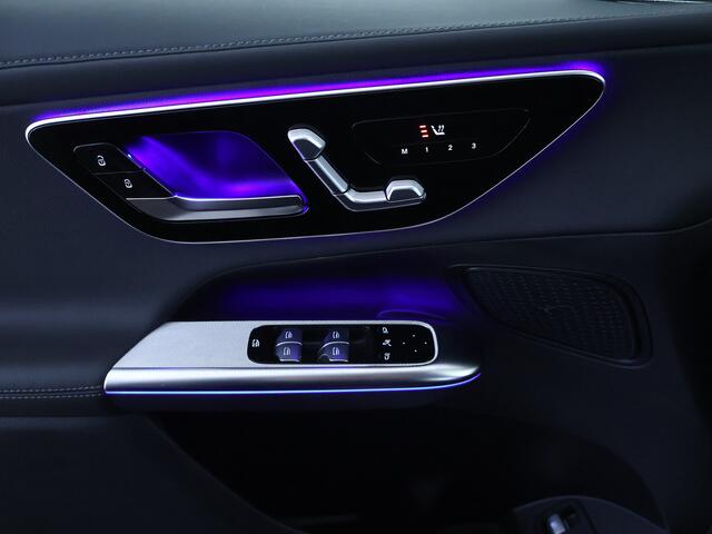 Mercedes-Benz GLC-KLASSE 300 e 4MATIC Plug-In Hybride Trekhaak | Sfeerverlichting | 19 Inch Velgen | Stuur en Stoelverwarming | Memory Voorstoelen. Inclusief 24 maanden MB Certified garantie voor Europa.