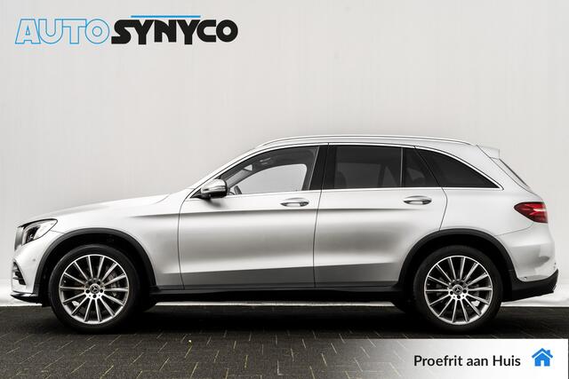 Mercedes-Benz GLC-KLASSE 250 4MATIC Premium AMG | Luchtvering | Adapt. Cruise | Trekhaak | 360 camera | memory | Stoelverwarming