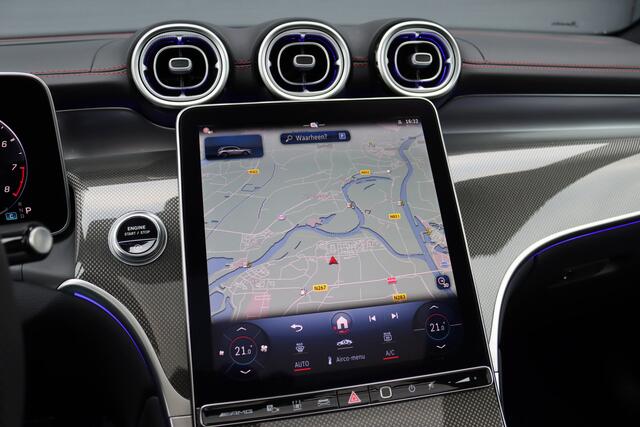 Mercedes-Benz GLC-KLASSE AMG 43 4MATIC+ Premium Aut9 | AMG Drive Unit | Distronic+ | Trekhaak | Memory | Digital Light | Panoramadak | Standkachel | Keyless Go | Surround Camera | Stoelverwarming Achter |