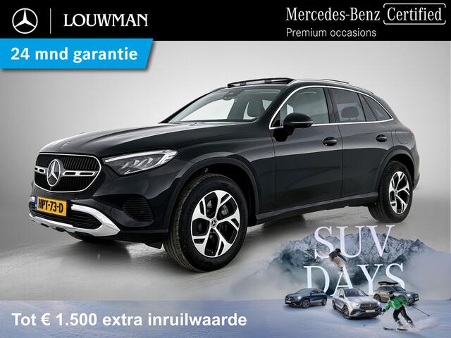 Mercedes-Benz GLC-KLASSE 300 e 4MATIC Luxury Plug-In Hybride | Avantgarde Advanced Plus | Panorama Schuif-Kanteldak | Distronic | 360° camera | Stuur en Stoelverwarming | Inclusief 24 maanden MB Certified garantie voor Europa.