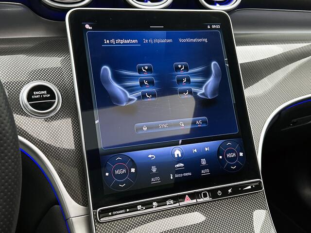 Mercedes-Benz GLC-KLASSE 300 e 4MATIC AMG Plug-In Hybride AMG Line Premium Plus | Night Pakket | Alarm Klasse 3 | trekhaak | Panorama Schuif-Kanteldak | 20 Inch AMG Velgen | Distronic. Inclusief 24 maanden MB Certified garantie voor Europa.