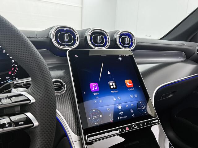 Mercedes-Benz GLC-KLASSE Coupé 300e 4MATIC Business Solution AMG | Trekhaak | Panoramaschuifdak | Memorypakket voorstoelen | URBAN GUARD voertuigbescherming plus | 19 inch AMG velgen | Sfeerverlichting | EASY PACK achterklep |