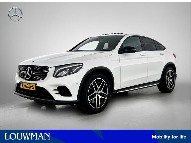 Mercedes-Benz GLC-KLASSE GLC-Coupé 300 4-MATIC AMG | Night pakket | Schuifdak | Treeplanken | Burmester Sound | 360gr Camera | Lederen bekleding | ALL SEASONS banden