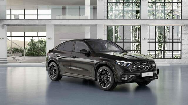 Mercedes-Benz GLC-KLASSE Coupé 300e 4MATIC Sport Edition | Panoramadak | Premium Plus | Burmester | Rij-assistentiepakket | Trekhaak | 19"LM velgen Zwart |